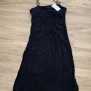 ZARA soft linen MIDI dress